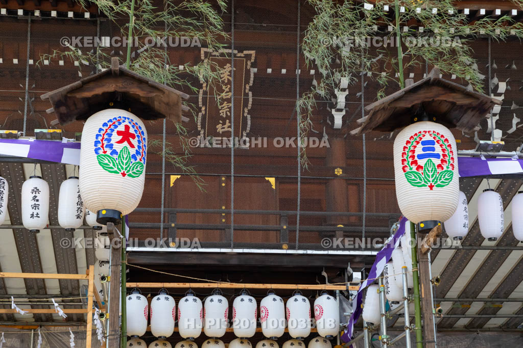 三重県　桑名石取祭　桑名宗社 （春日神社)　楼門