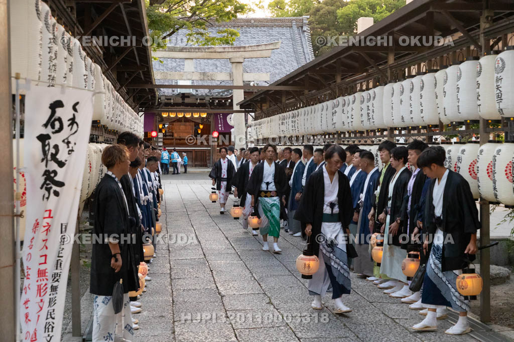 三重県　桑名石取祭　夕御饌祭　退下