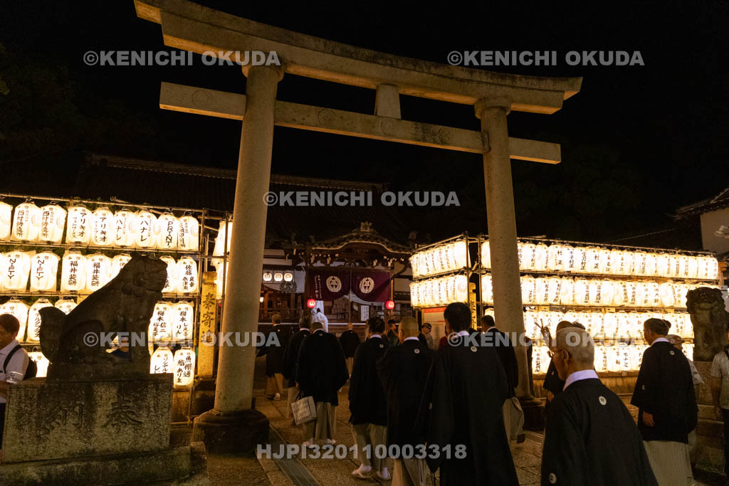 三重県　桑名石取祭　試楽・鉦鼓打始め式　参進