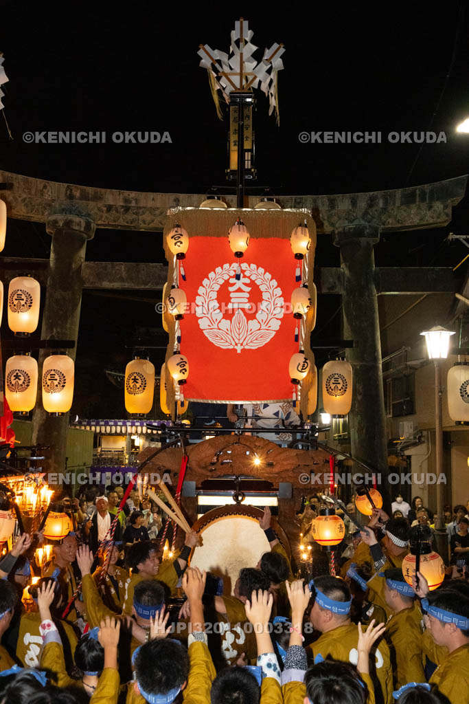 三重県　桑名石取祭　試楽・叩き出し