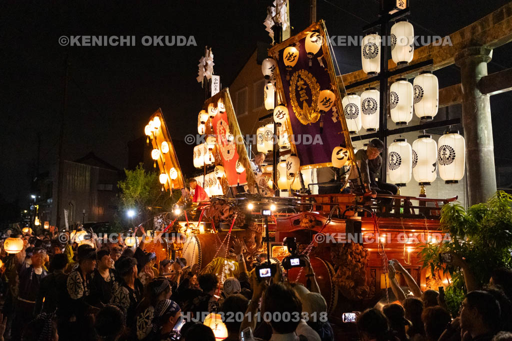 三重県　桑名石取祭　試楽・叩き出し