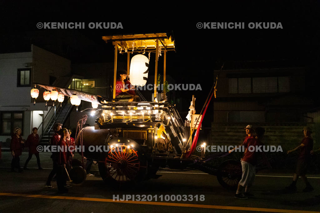 三重県　桑名石取祭　試楽・叩き出し