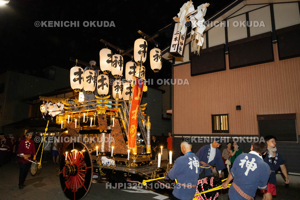 三重県　桑名石取祭　試楽・叩き出し