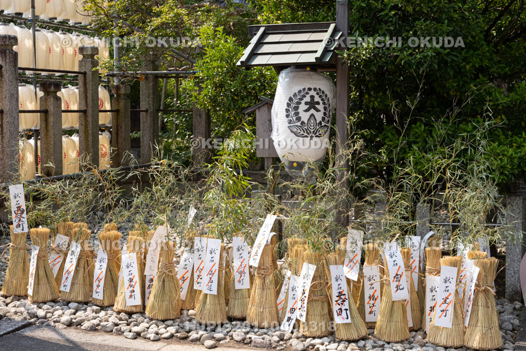三重県　桑名石取祭　朝御饌祭　献石