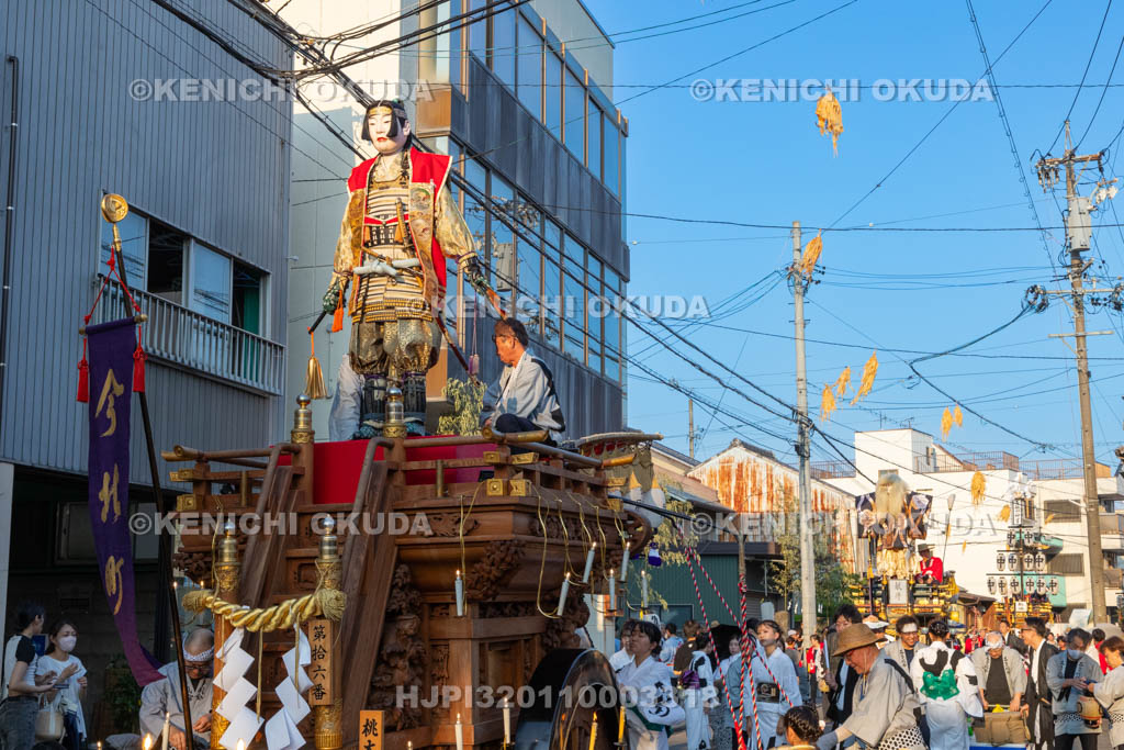 三重県　桑名石取祭　祭車（今北町ほか)