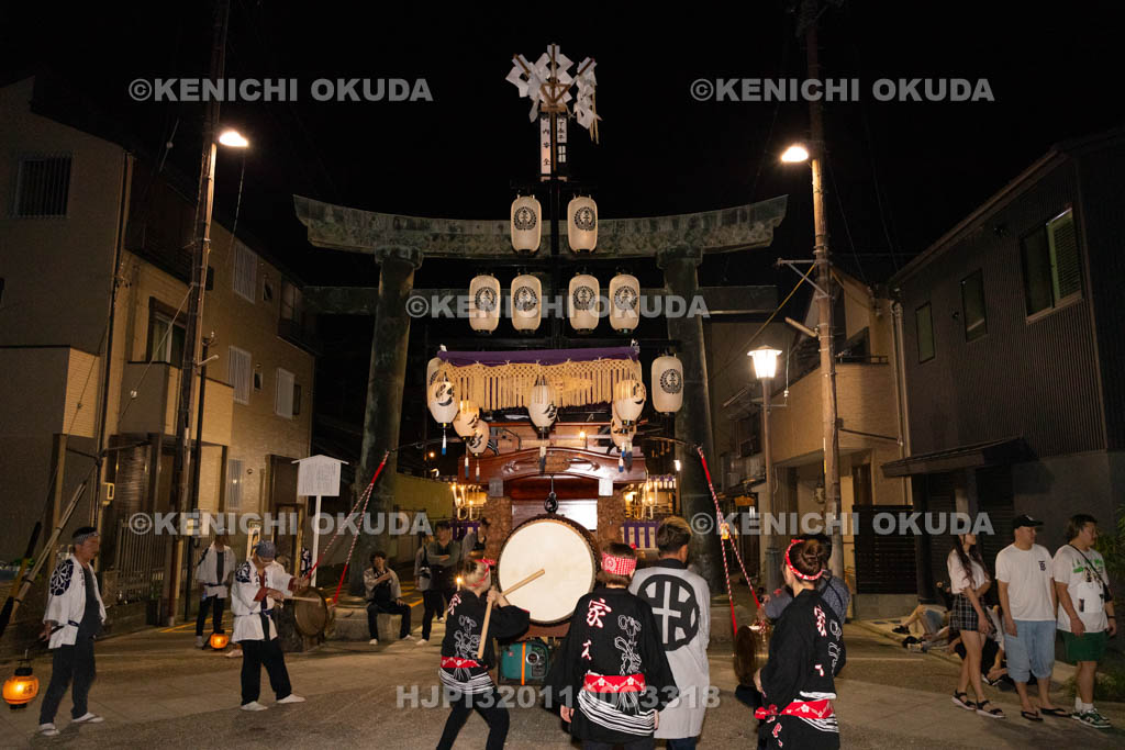 三重県　桑名石取祭　本楽・叩き出し