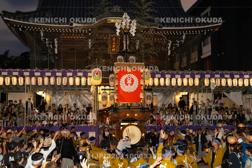 三重県　桑名石取祭　花車渡祭（本楽）　祭車（宮通）