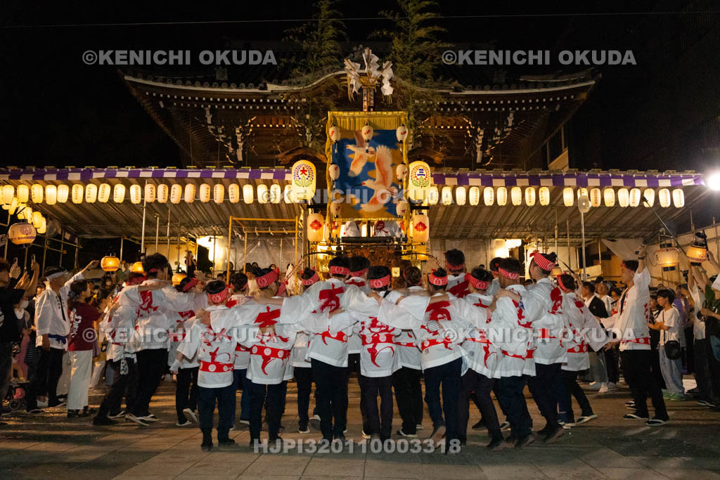 三重県　桑名石取祭　花車渡祭（本楽）　祭車（東常盤町）