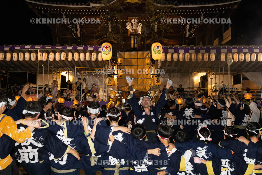 三重県　桑名石取祭　花車渡祭（本楽）　祭車（西舩馬町）