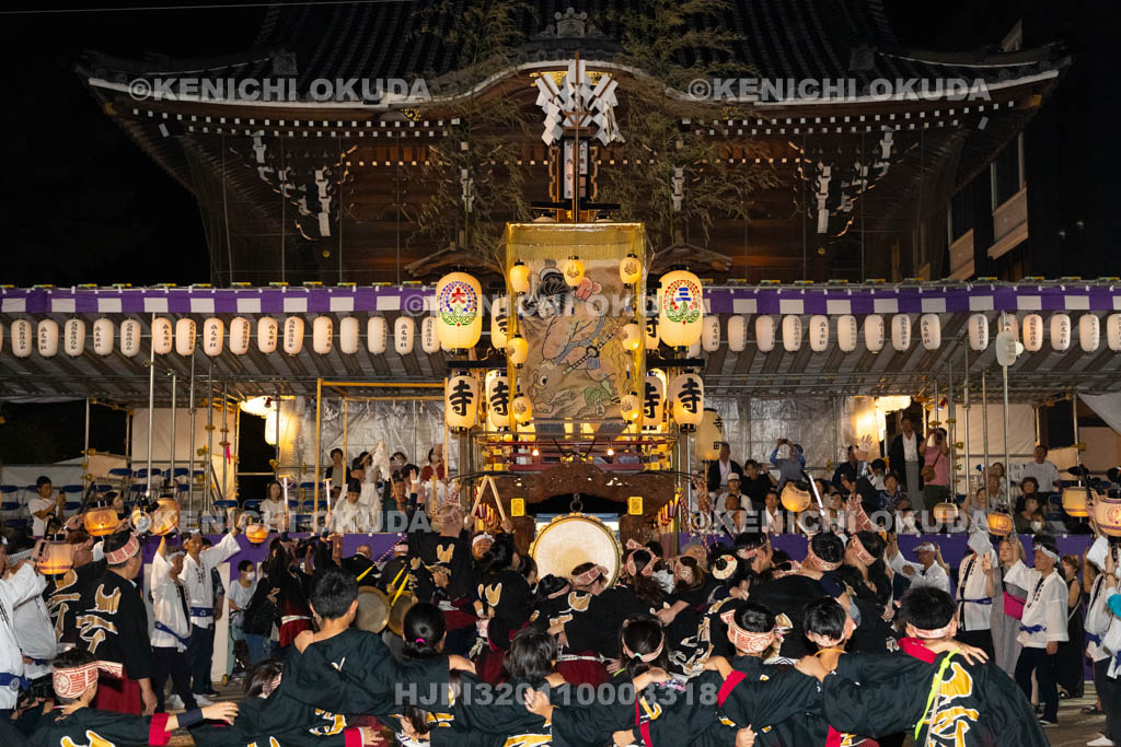 三重県　桑名石取祭　花車渡祭（本楽）　祭車（寺町）