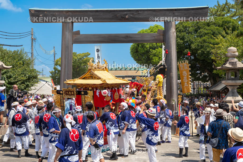 三重県　富田の鯨船行事　本練り　感應丸