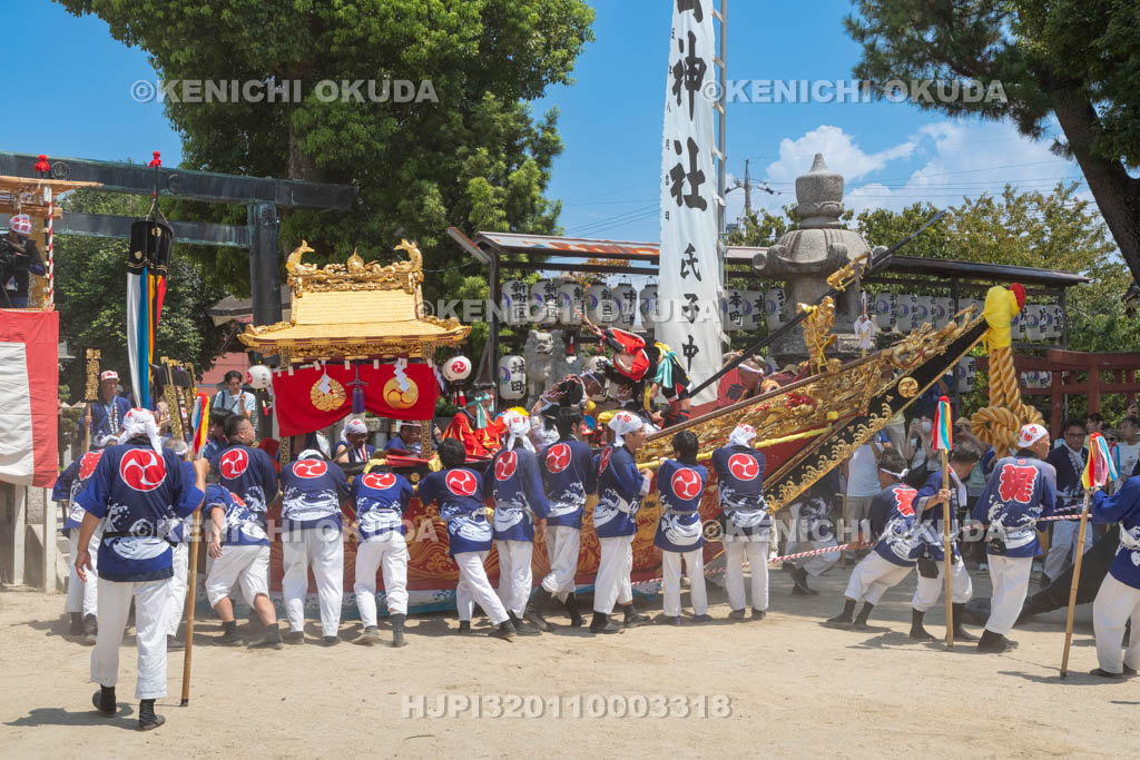 三重県　富田の鯨船行事　本練り　感應丸