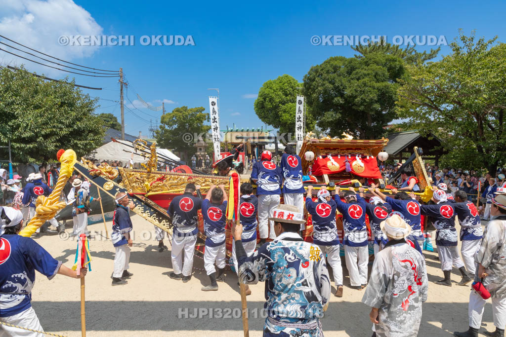 三重県　富田の鯨船行事　本練り　感應丸