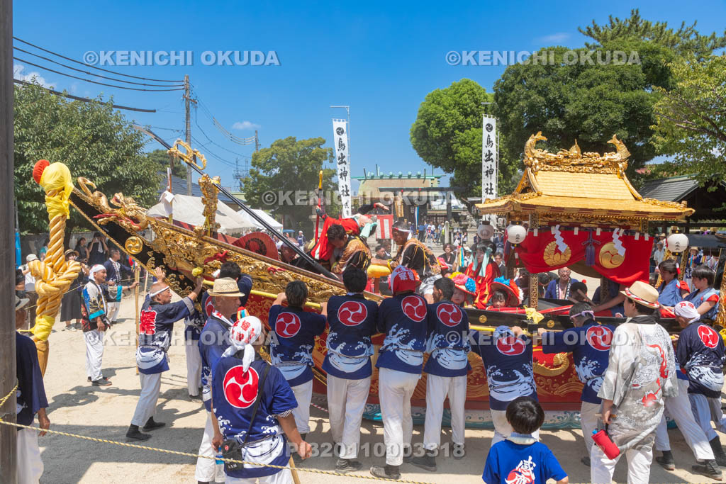 三重県　富田の鯨船行事　本練り　感應丸