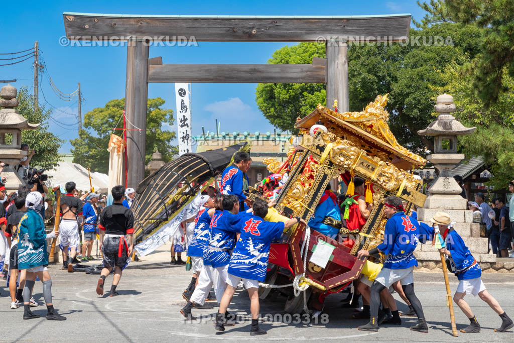 三重県　富田の鯨船行事　本練り　権現丸