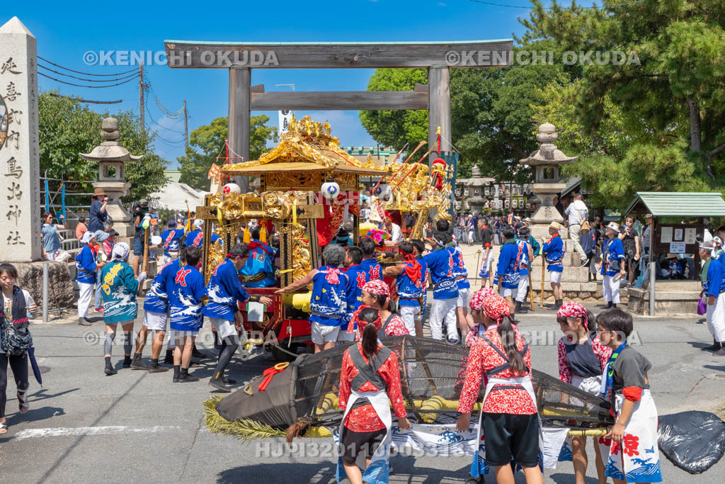 三重県　富田の鯨船行事　本練り　権現丸