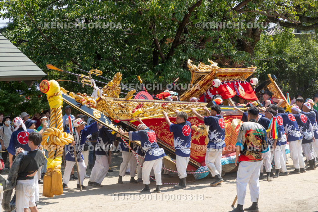 三重県　富田の鯨船行事　本練り　感應丸