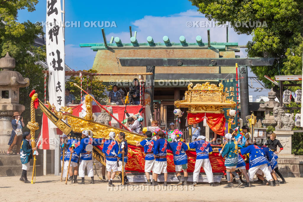 三重県　富田の鯨船行事　本練り　権現丸