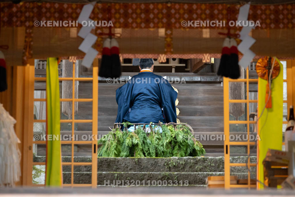 奈良県　一言主神社　秋の大祭　祝詞奏上　