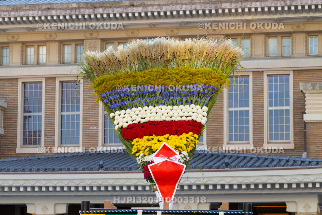 奈良県　采女祭　花扇