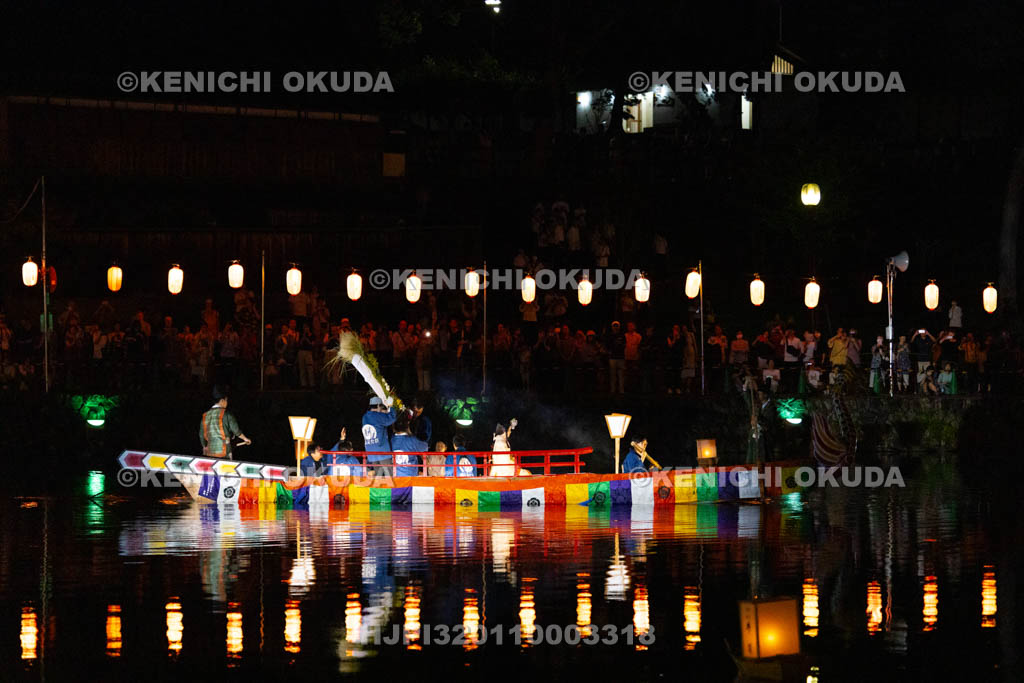 奈良県　采女祭　管絃船の儀