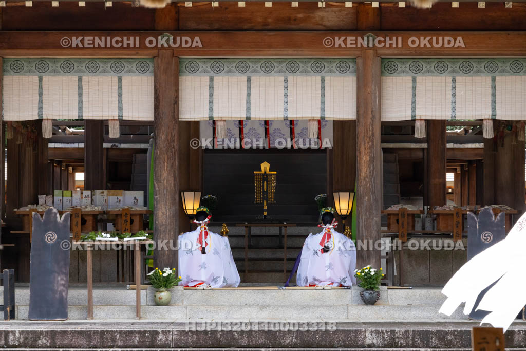奈良県　吉野神宮　秋の大祭　神楽奉奏