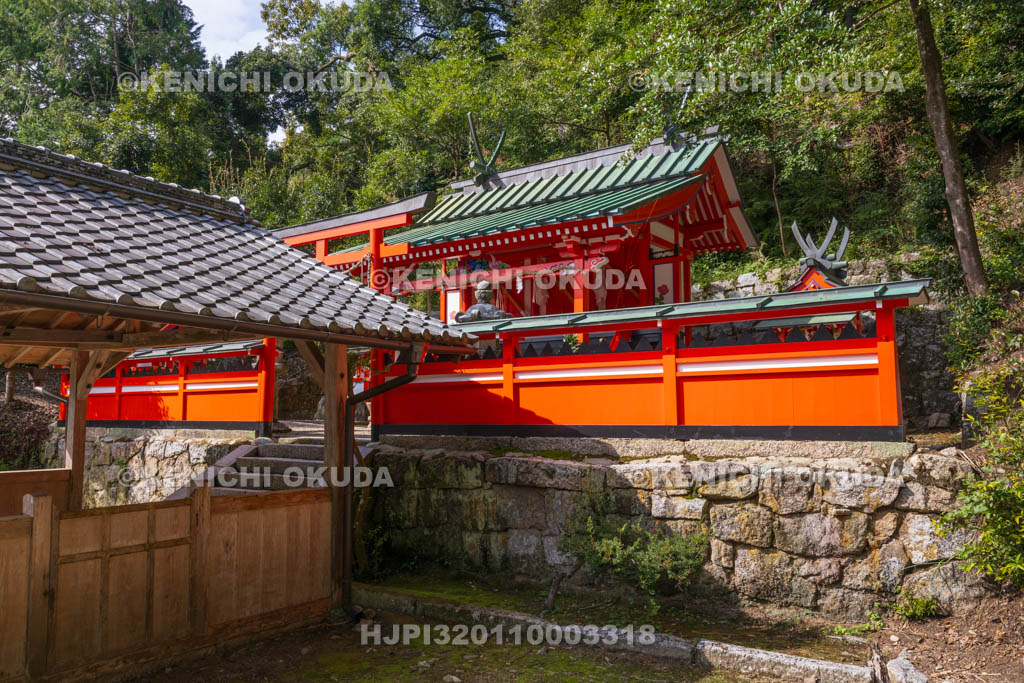 奈良県　柳生八坂神社　本殿
