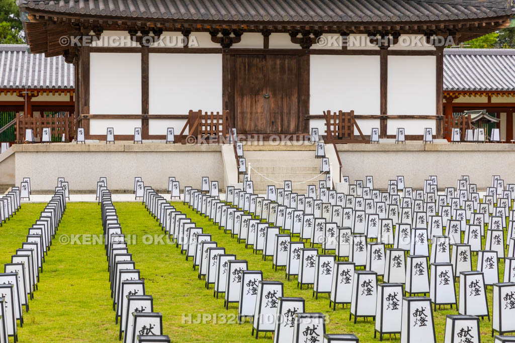奈良県　薬師寺　天武忌・万燈会