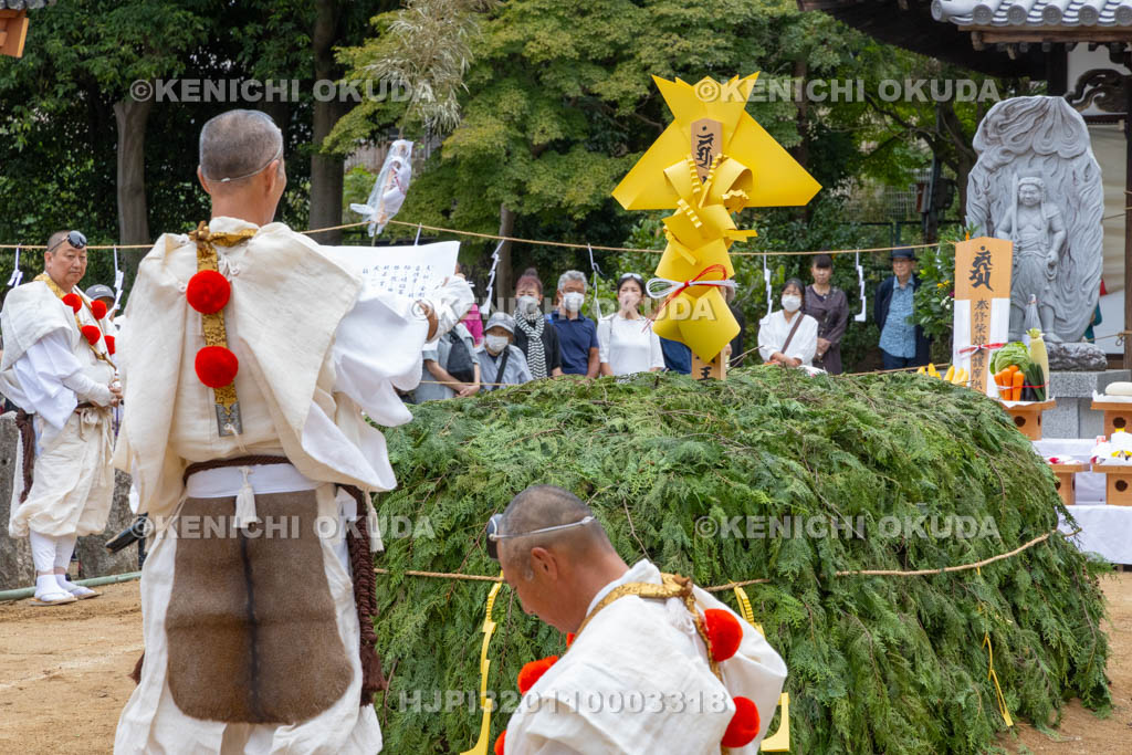 奈良県　薬師寺　天武忌・柴燈大護摩