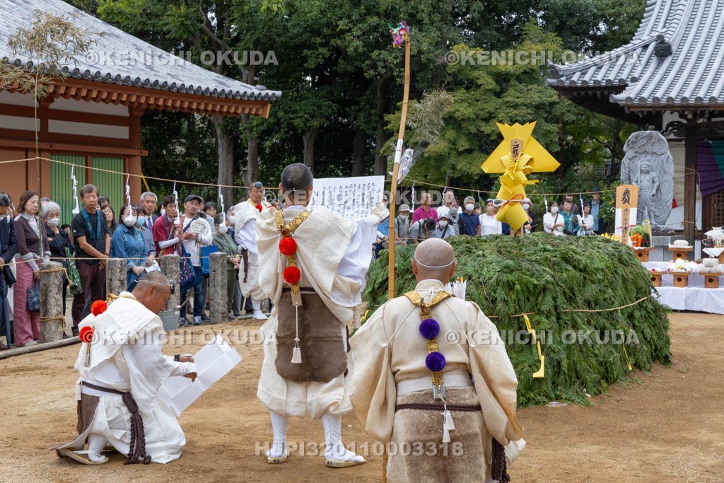 奈良県　薬師寺　天武忌・柴燈大護摩