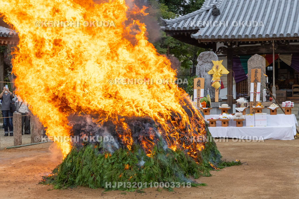 奈良県　薬師寺　天武忌・柴燈大護摩