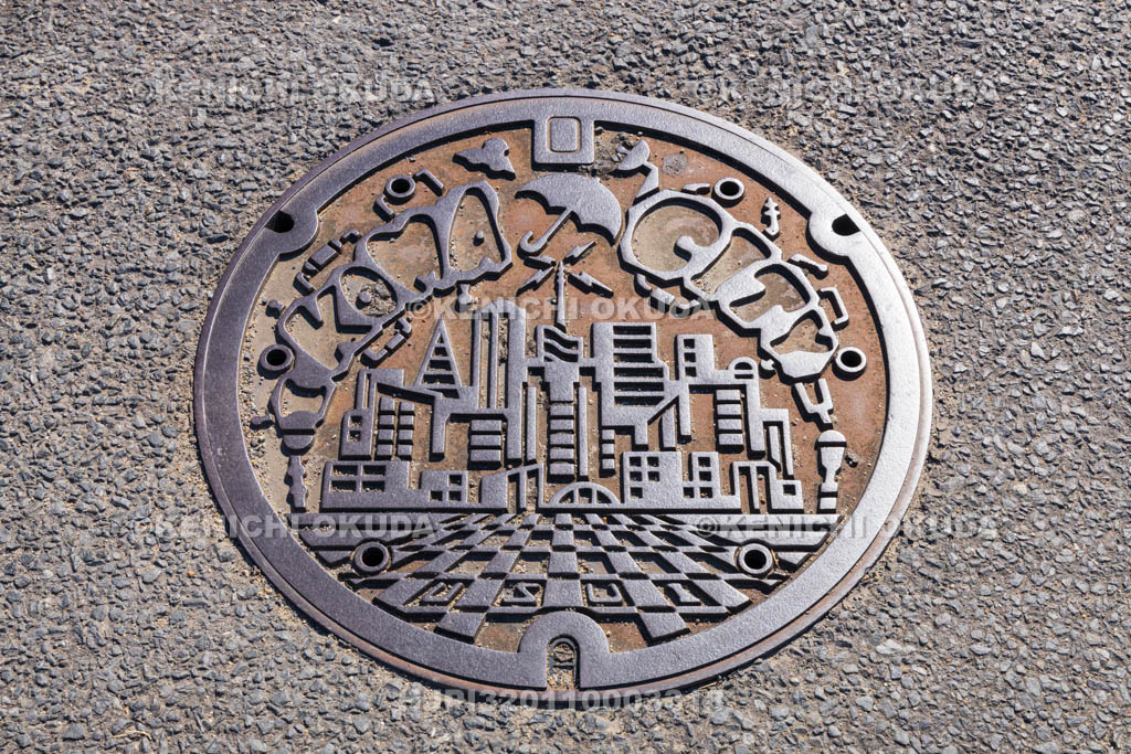 奈良県　生駒市　マンホール