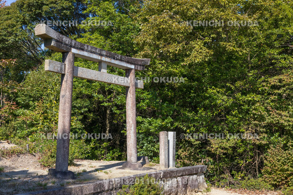 奈良県　高山城跡