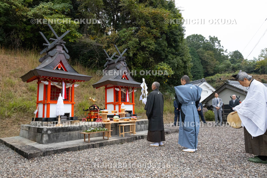 奈良県　神波多神社　天王祭　田楽