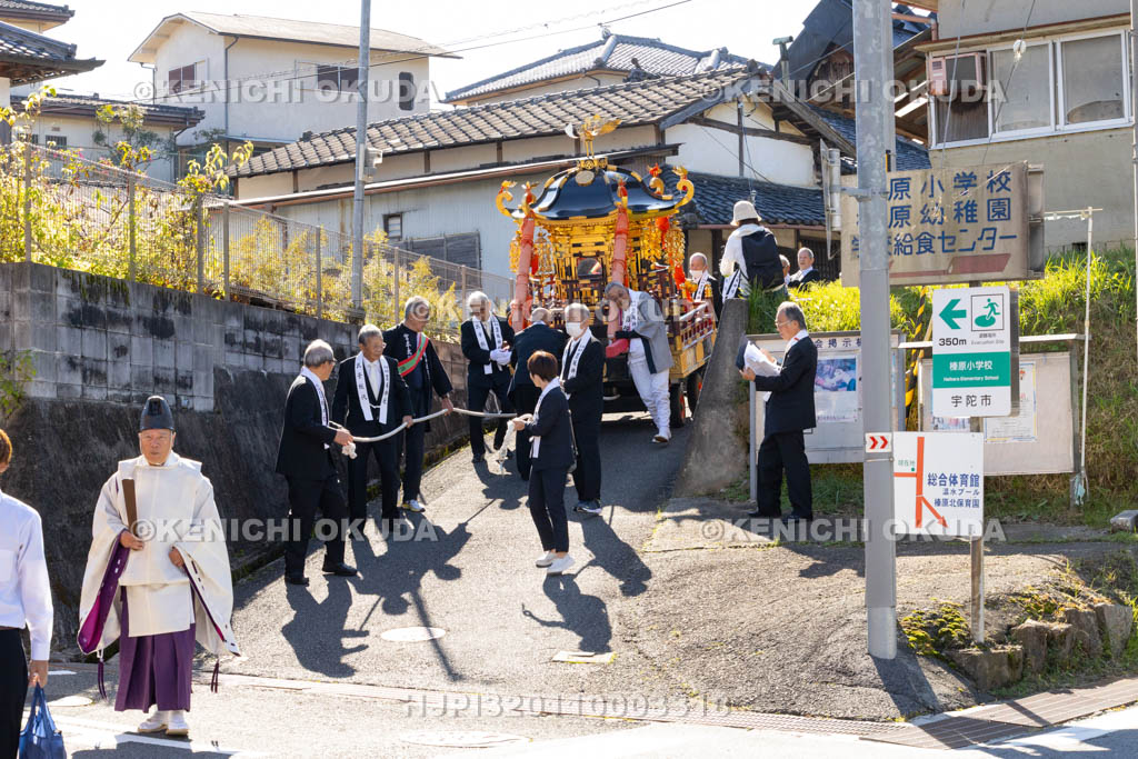 奈良県　墨坂神社　秋季大祭　還幸行列