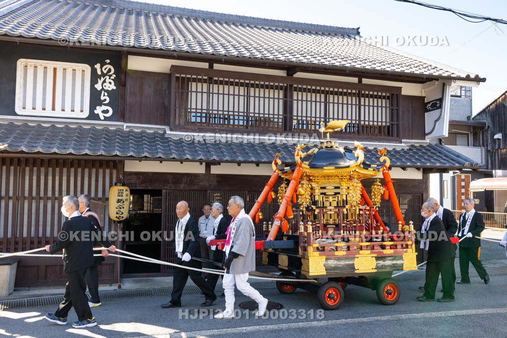 奈良県　墨坂神社　秋季大祭　還幸行列