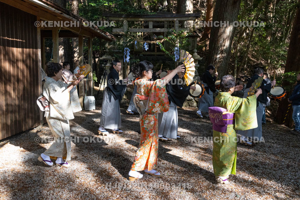 奈良県　天満神社　篠原おどり