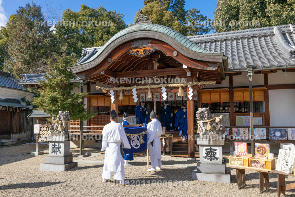 奈良県　鹿島神社　結鎮祭　宮座渡御
