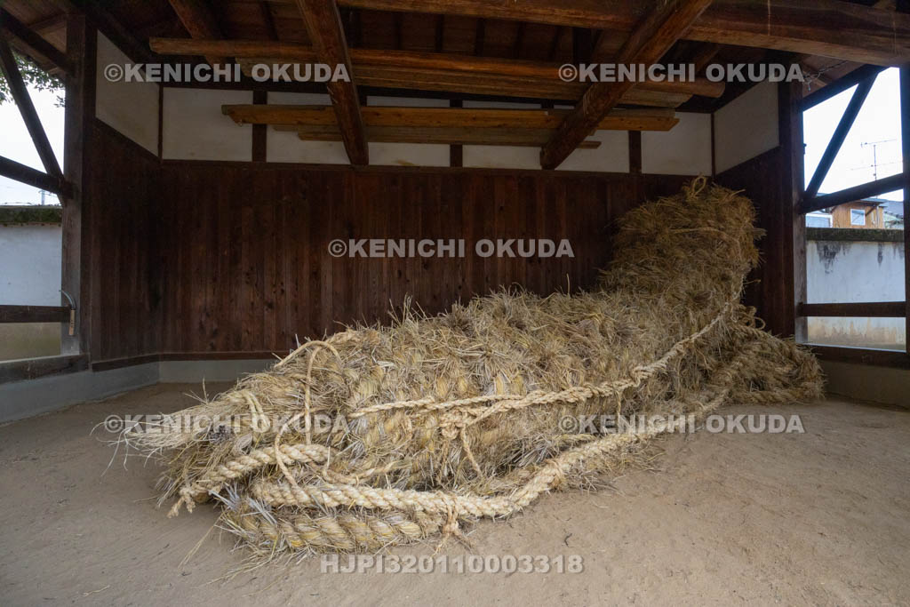 奈良県　江包・大西の御綱　市杵島神社　雌綱