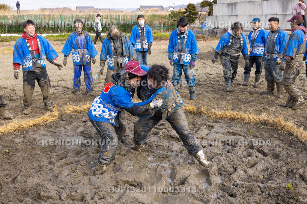 奈良県　江包・大西の御綱　相撲