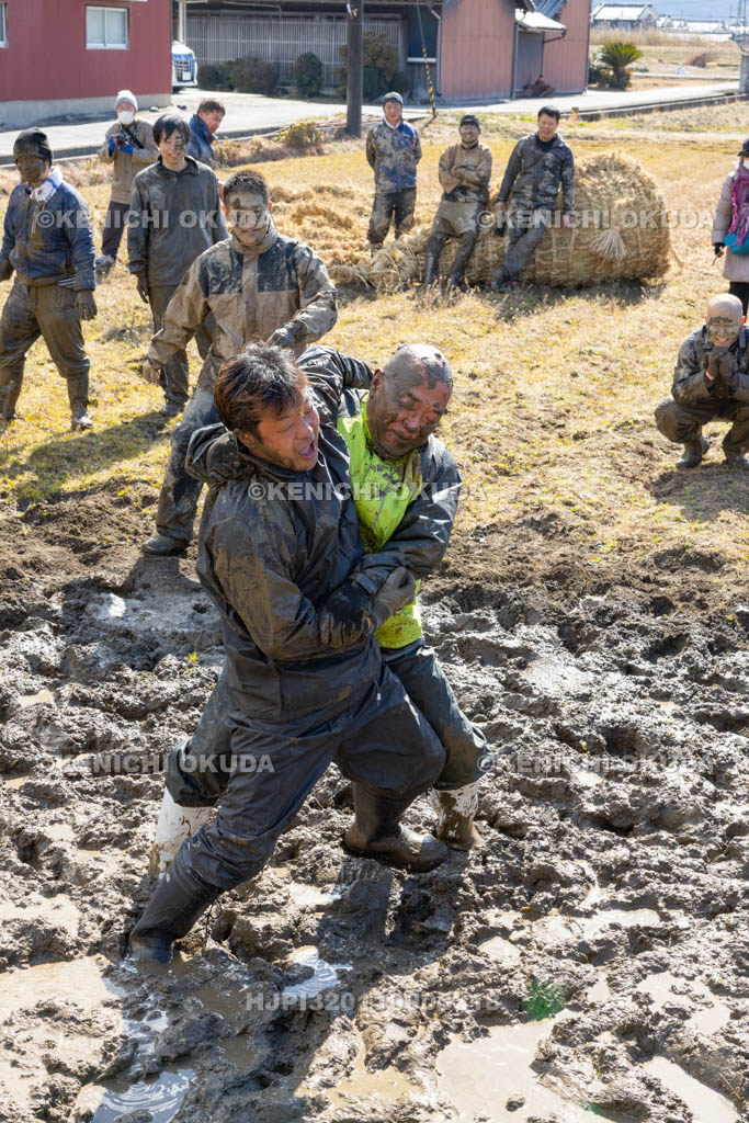 奈良県　江包・大西の御綱　相撲