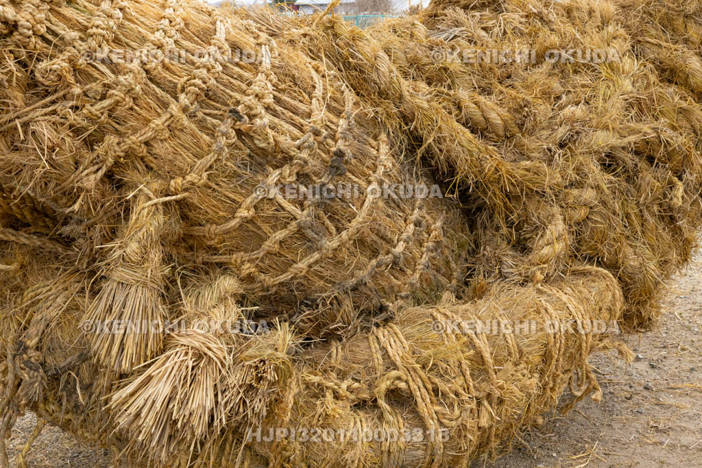 奈良県　江包・大西の御綱　素戔嗚神社　雌雄綱