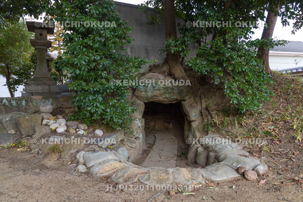 奈良県　達磨寺　達磨寺1号墳