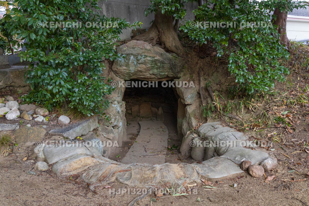 奈良県　達磨寺　達磨寺1号墳