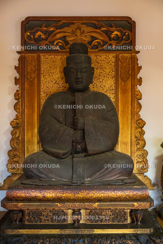 奈良県　達磨寺　本尊　木造聖徳太子坐像