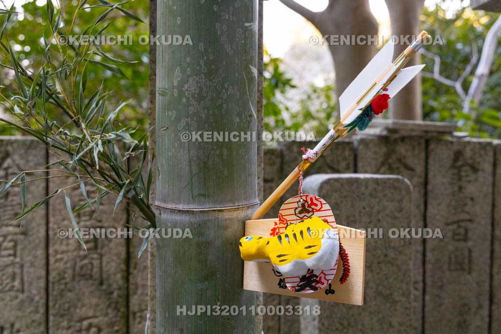 奈良県　信貴山寅まつり　当り矢