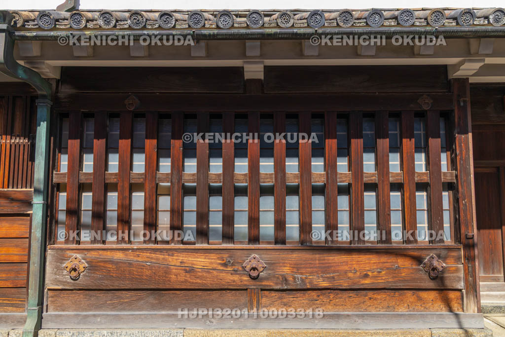 奈良県　今井町　豊田家住宅　格子