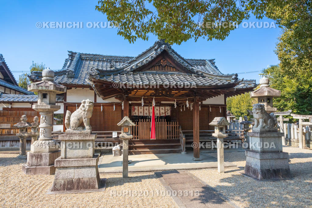 奈良県　八木町　八木春日神社　拝殿