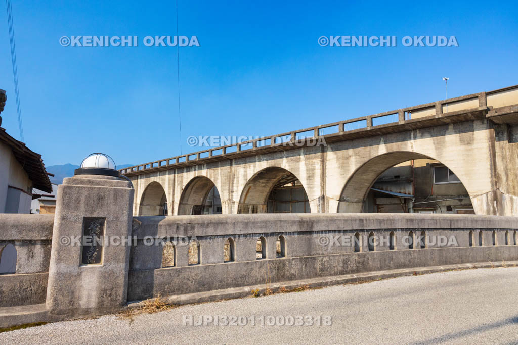 奈良県　五條新町　幻の五新鉄道　新町高架橋