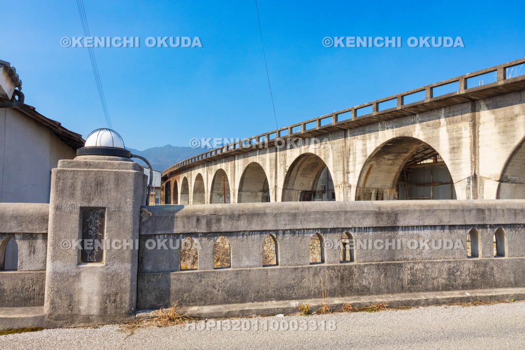 奈良県　五條新町　幻の五新鉄道　新町高架橋